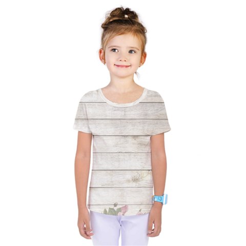 On Wood 2188537 1920 Kids  One Piece Tee by vintage2030