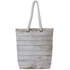 On Wood 2188537 1920 Full Print Rope Handle Tote (small) by vintage2030