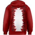 Canada Maple Leaf Souvenir Kids Zipper Hoodie Without Drawstring View2