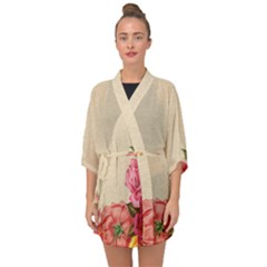 Flower 1646035 1920 Half Sleeve Chiffon Kimono by vintage2030