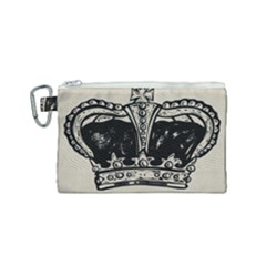 Crown 1515871 1280 Canvas Cosmetic Bag (small) by vintage2030