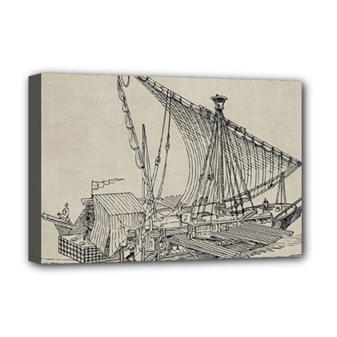 Ship 1515860 1280 Deluxe Canvas 18  X 12  (stretched)