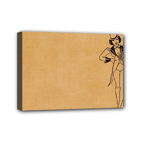 Flapper 1515869 1280 Mini Canvas 7  X 5  (stretched) by vintage2030