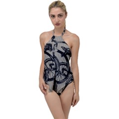 Tricycle 1515859 1280 Go With The Flow One Piece Swimsuit by vintage2030