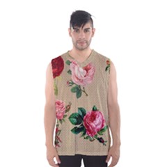 Flower 1770189 1920 Men s Basketball Tank Top by vintage2030