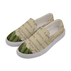 Flowers 1776422 1920 Women s Canvas Slip Ons by vintage2030