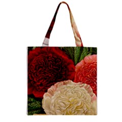 Flowers 1776584 1920 Zipper Grocery Tote Bag by vintage2030