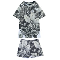 Flowers 1776483 1920 Kids  Swim Tee And Shorts Set by vintage2030