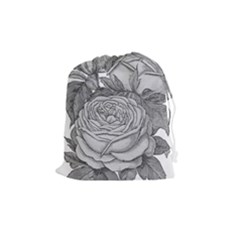 Flowers 1776610 1920 Drawstring Pouch (medium) by vintage2030