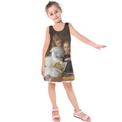 Vintage 1501537 1280 Kids  Sleeveless Dress