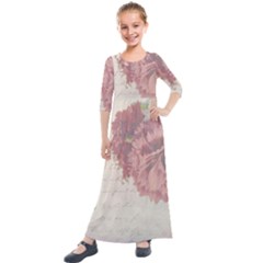 Background 1775373 1920 Kids  Quarter Sleeve Maxi Dress by vintage2030