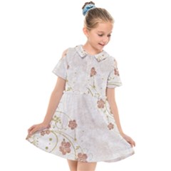 Background 1775372 1920 Kids  Short Sleeve Shirt Dress by vintage2030