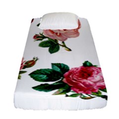 Roses 1770165 1920 Fitted Sheet (single Size) by vintage2030