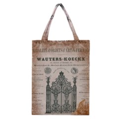 Building News Classic Tote Bag by vintage2030