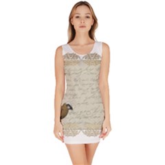 Tag Bird Bodycon Dress