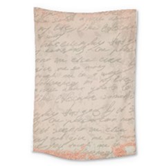 Letter Large Tapestry by vintage2030