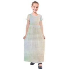 Page Spash Kids  Short Sleeve Maxi Dress