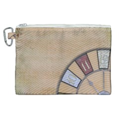 Circle Canvas Cosmetic Bag (xl)