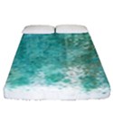 Splash Teal Fitted Sheet (Queen Size) View1