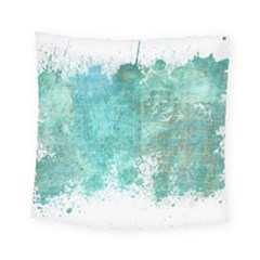 Splash Teal Square Tapestry (Small)