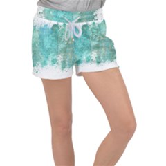 Splash Teal Women s Velour Lounge Shorts