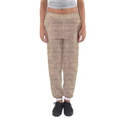 Letter Balloon Women s Jogger Sweatpants by vintage2030