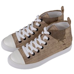 Letter Balloon Women s Mid-top Canvas Sneakers by vintage2030