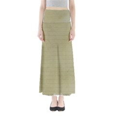 Old Letter Full Length Maxi Skirt by vintage2030