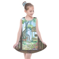 Town 1660349 1280 Kids  Summer Dress by vintage2030