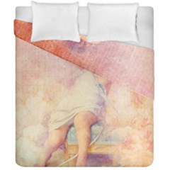 Baby In Clouds Duvet Cover Double Side (California King Size)