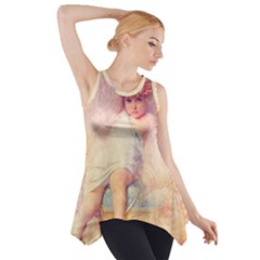 Baby In Clouds Side Drop Tank Tunic