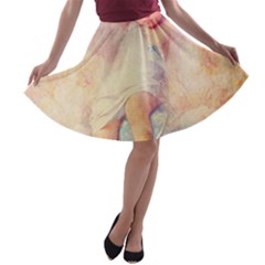 Baby In Clouds A-line Skater Skirt