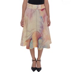 Baby In Clouds Perfect Length Midi Skirt