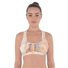 Baby In Clouds Cross Back Sports Bra