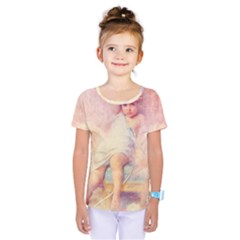 Baby In Clouds Kids  One Piece Tee