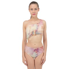 Baby In Clouds Spliced Up Two Piece Swimsuit