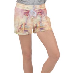 Baby In Clouds Women s Velour Lounge Shorts