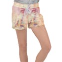 Baby In Clouds Women s Velour Lounge Shorts View1