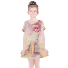 Baby In Clouds Kids  Simple Cotton Dress