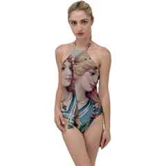 Lady Go With The Flow One Piece Swimsuit by vintage2030