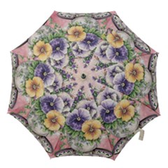 Lowers Pansy Hook Handle Umbrellas (medium) by vintage2030