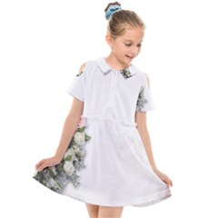 Background 1362160 1920 Kids  Short Sleeve Shirt Dress by vintage2030