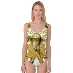 Gold Octopus Princess Tank Leotard  by vintage2030