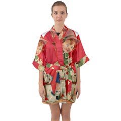 Children 1731738 1920 Quarter Sleeve Kimono Robe