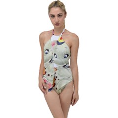 Elephant 1650653 1920 Go With The Flow One Piece Swimsuit by vintage2030