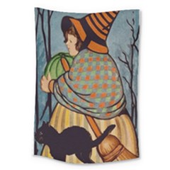 Witch 1462701 1920 Large Tapestry by vintage2030