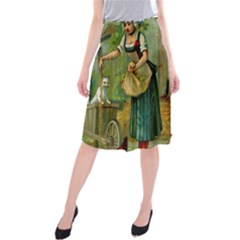 Postcard 1348470 1920 Midi Beach Skirt