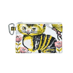 Cat 1348502 1920 Canvas Cosmetic Bag (small)