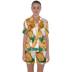 Woman 792872 1920 Satin Short Sleeve Pyjamas Set