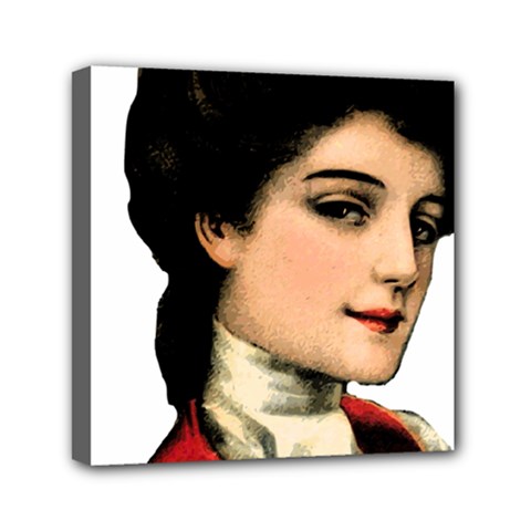 Lady 1032898 1920 Mini Canvas 6  X 6  (stretched) by vintage2030